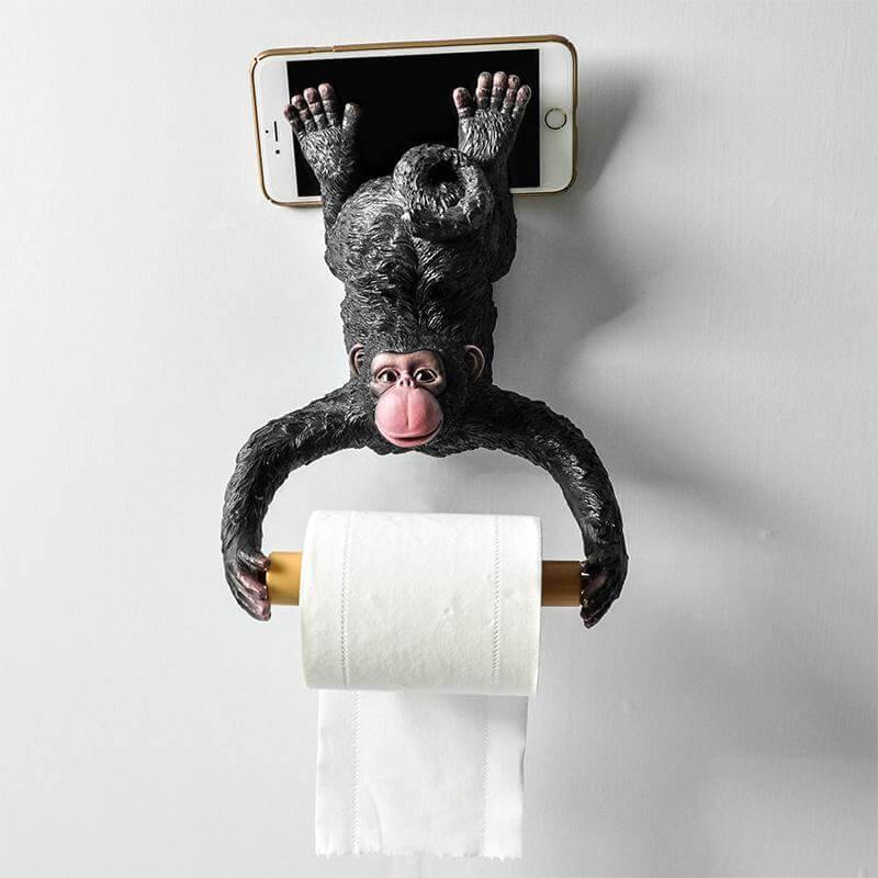 Monkey Toilet Paper Holder