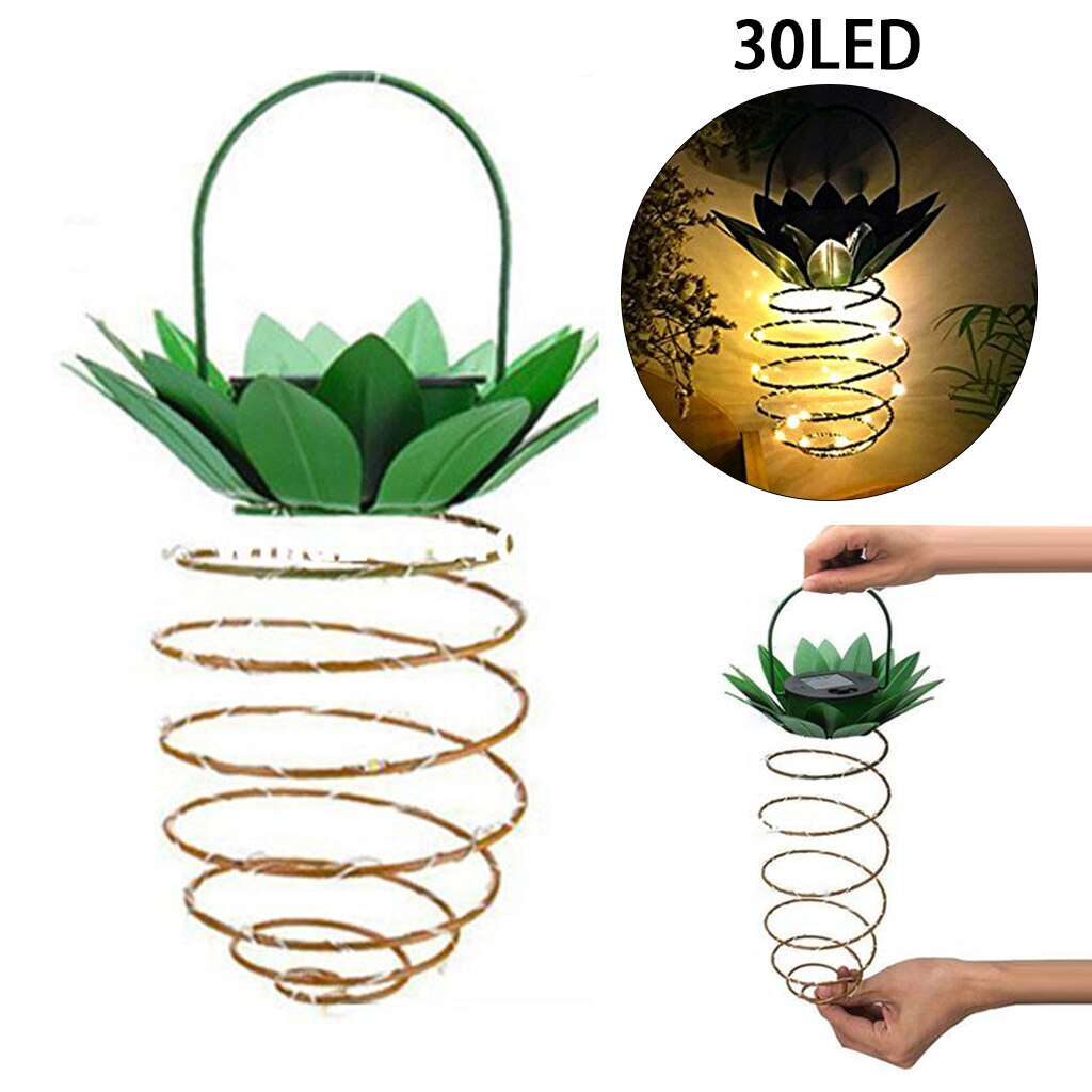 Outdoor Solar Garden Pineapple Automatic Lights - UTILITY5STORE