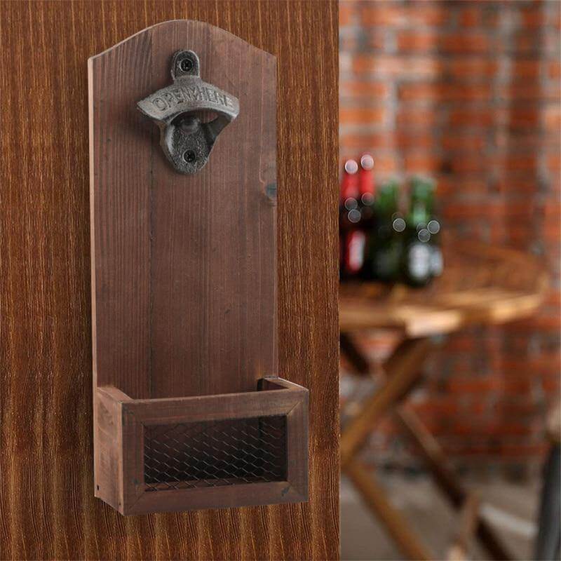 Vintage Wall Mounted Bottle Opener