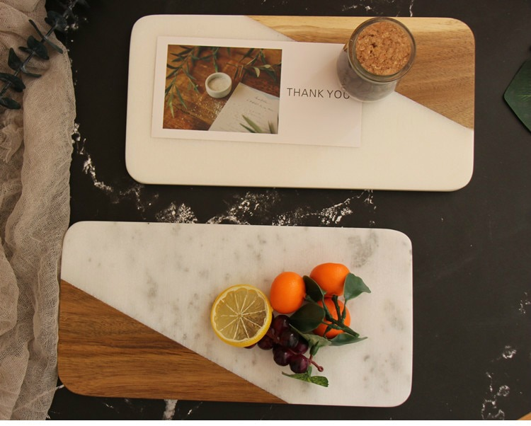 Nordic Simple Marble Serving Tray