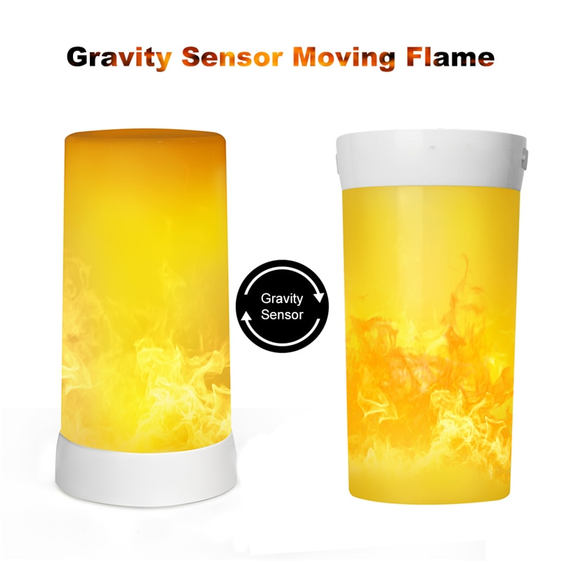 Gravity USB Flameless Night Lamp