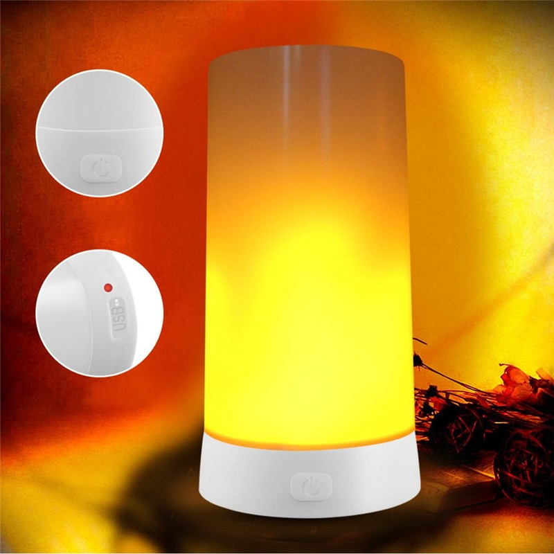 Gravity USB Flameless Night Lamp