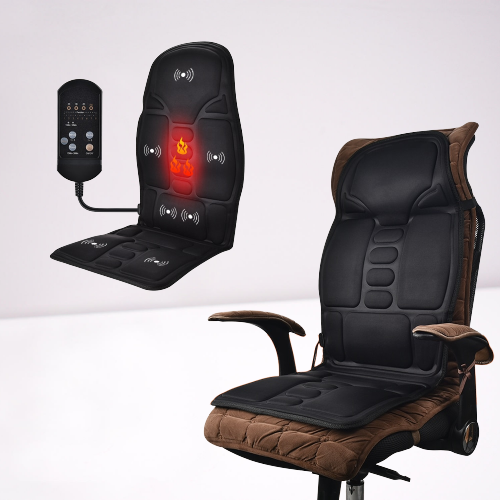 Electric Heated Car Massage Seat Cushion