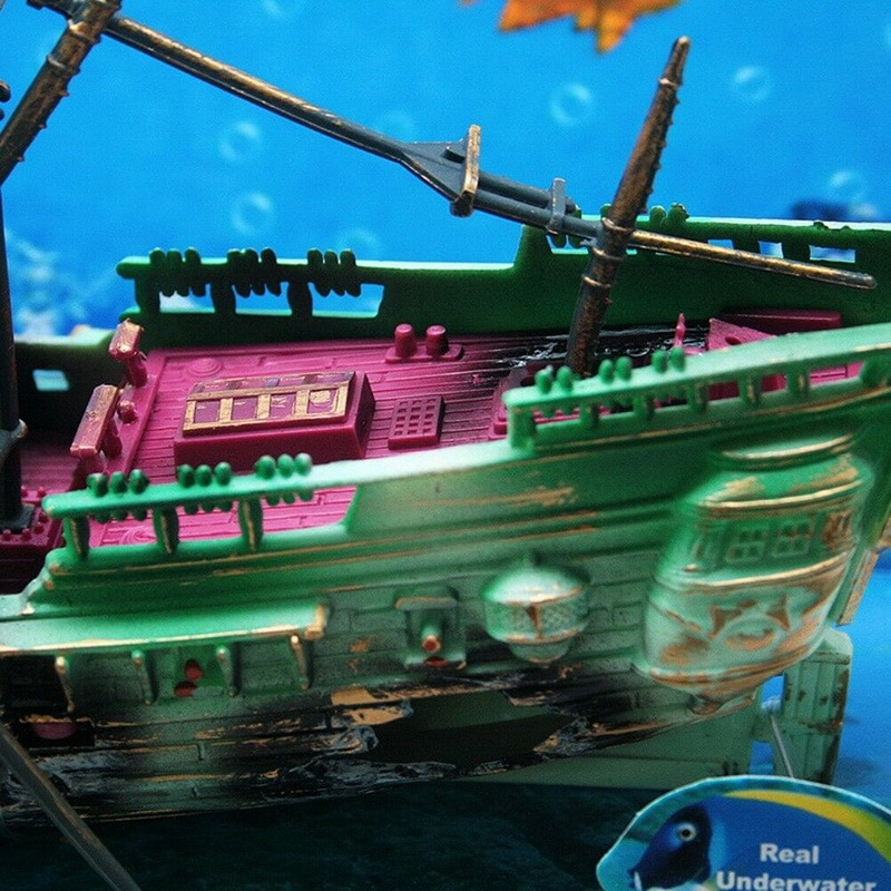Large Shipwreck Aquarium Decoration