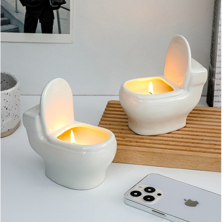 Creative Funny Toilet Aromatherapy Candle
