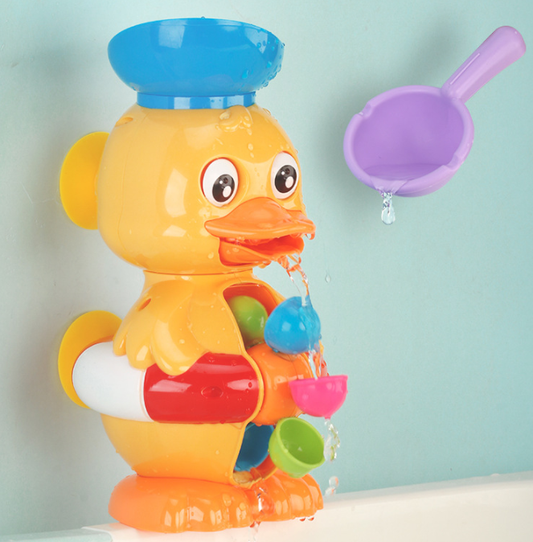Duck Waterwheel Baby Bath Toy