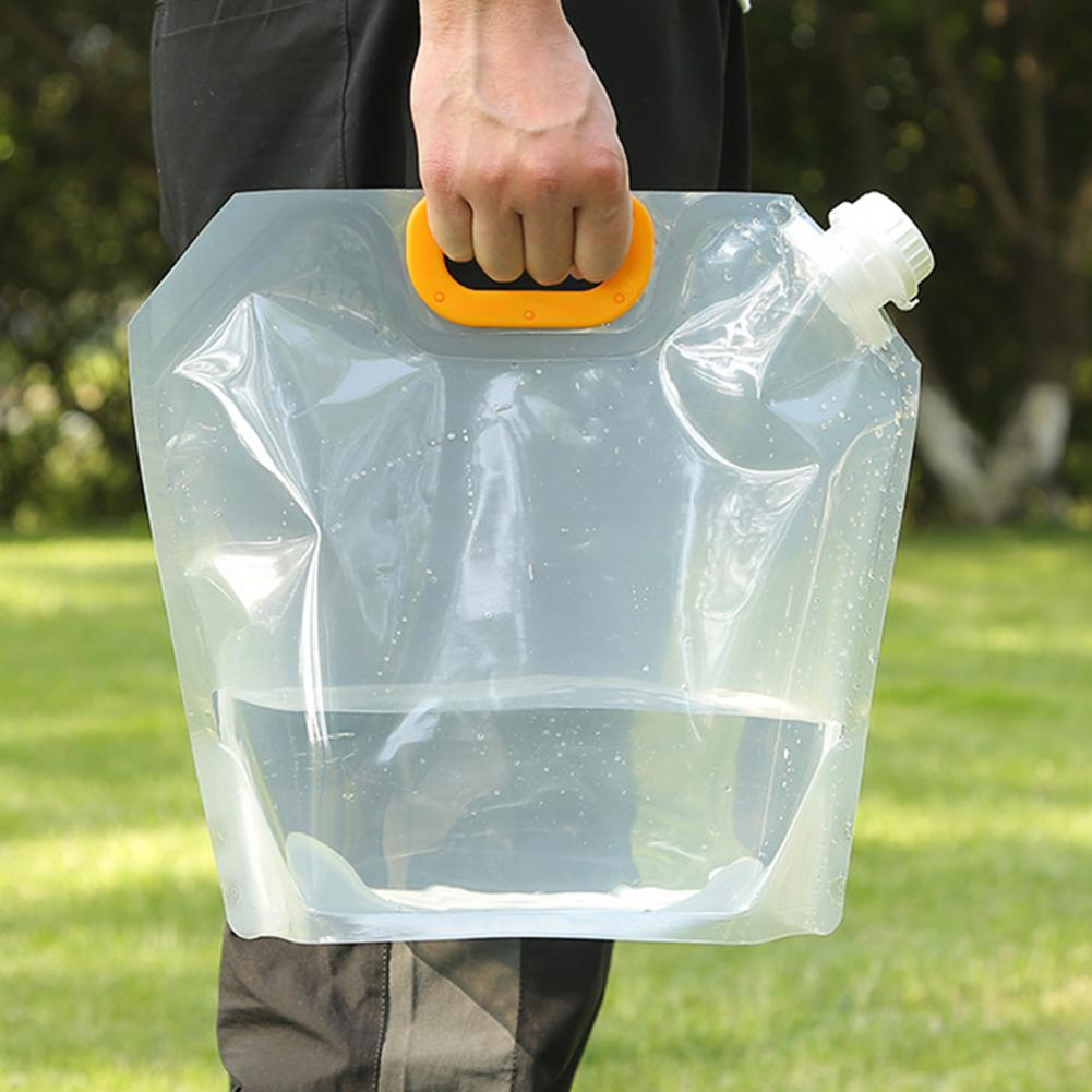 Reusable Transparent Liquid Dispenser Bag