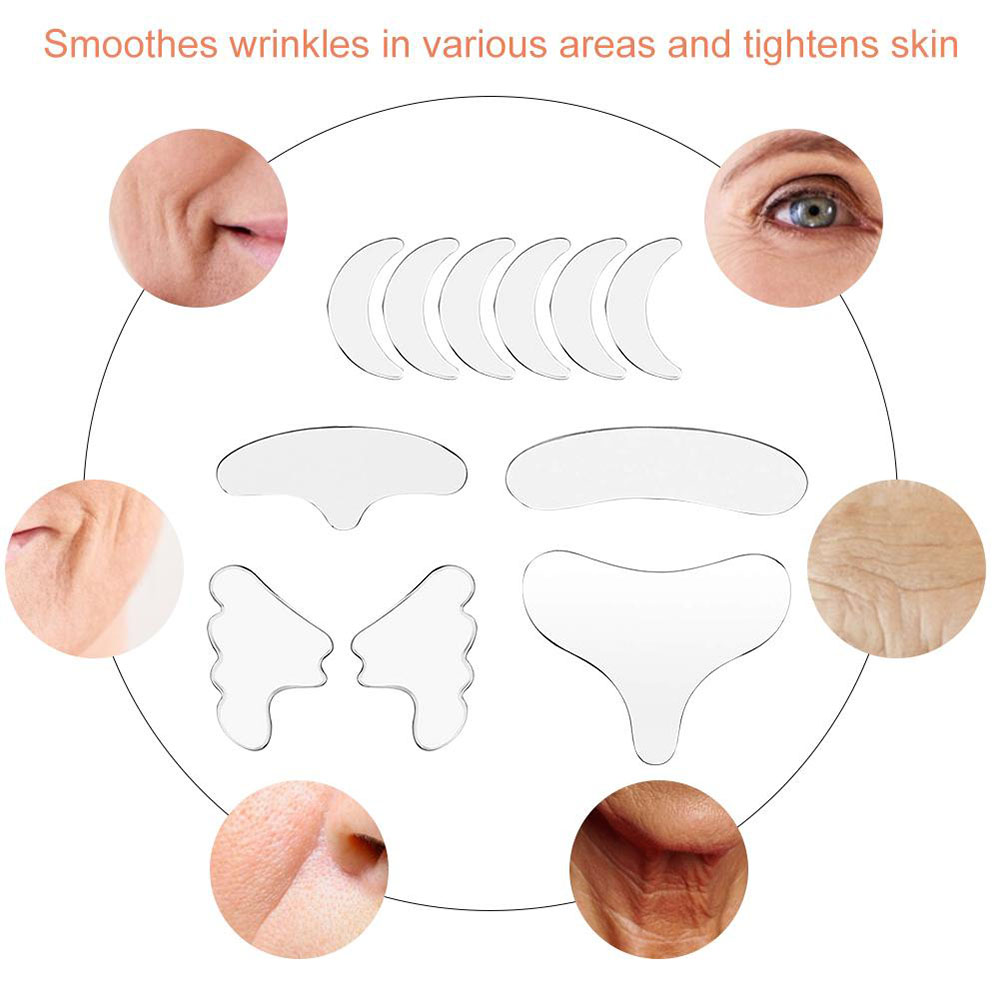 Reusable Anti Wrinkle Silicone Pads
