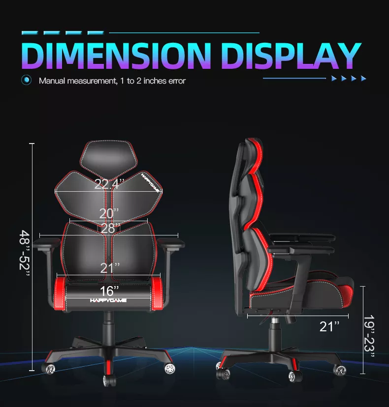 5D Pro-Gamer Adjustable Gaming Chair