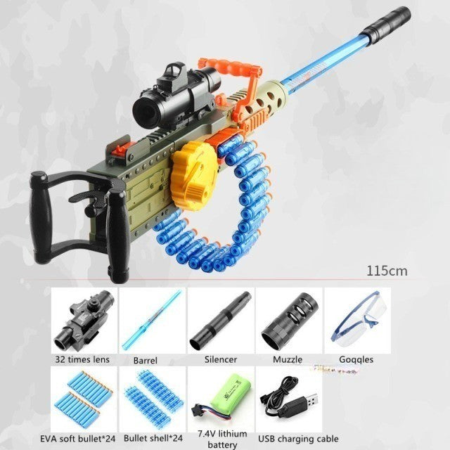 Action Assault Sniper Soft Bullet Toy Machine Gun