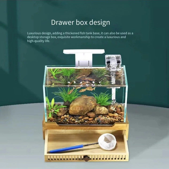 Mini Underwater Haven Desktop Aquarium