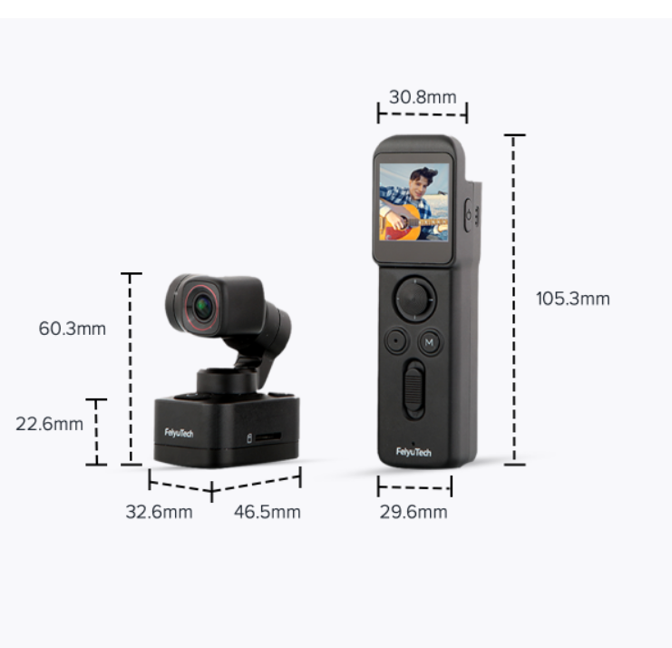 3-Axis Smart Snap 4K Gimbal Camera - UTILITY5STORE