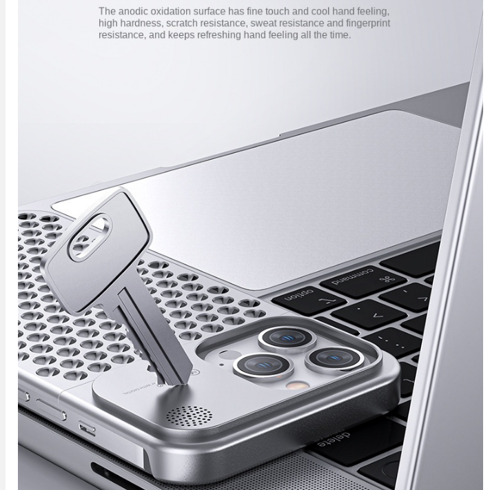 Metal Vent Premium Aluminum Alloy iPhone Case