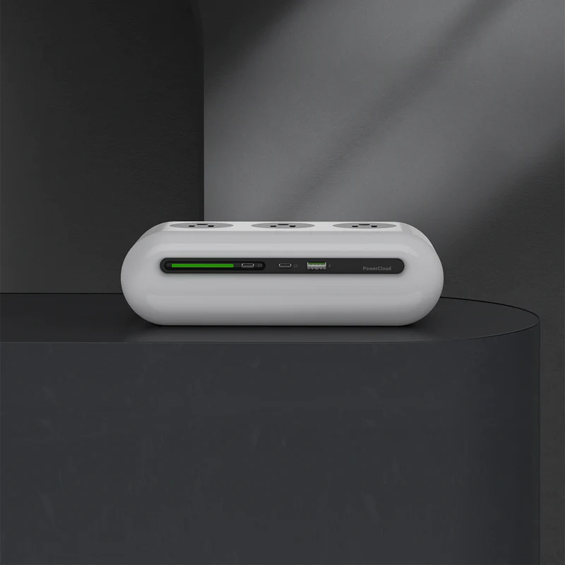 PowerCloud USB Desktop Charging Station Power Strip