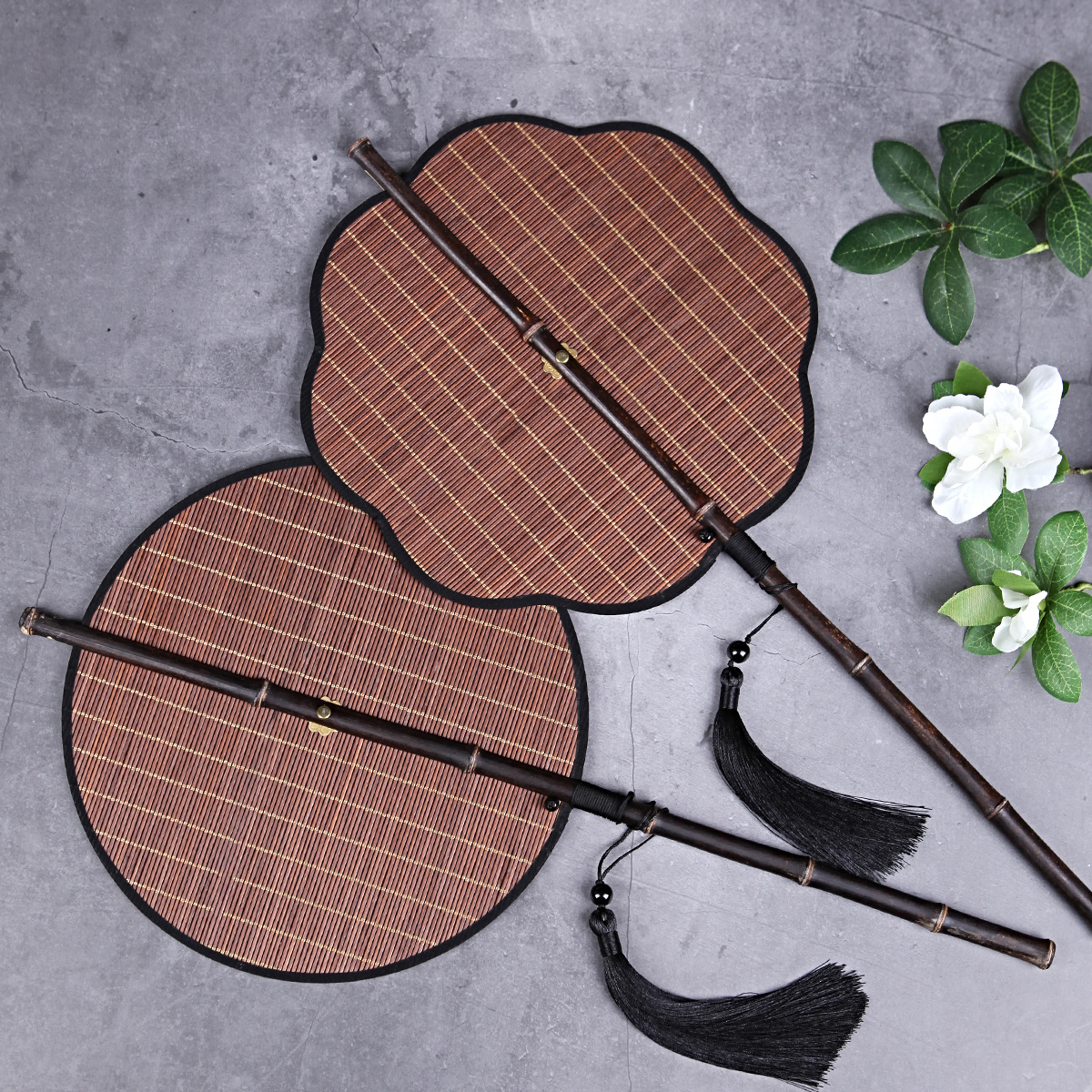 Foldable Bamboo Silk Hand Fan - UTILITY5STORE