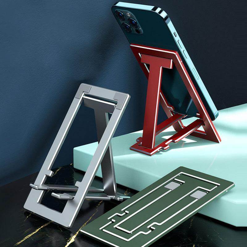 Ultra-thin Portable Foldable Aluminum Phone Holder