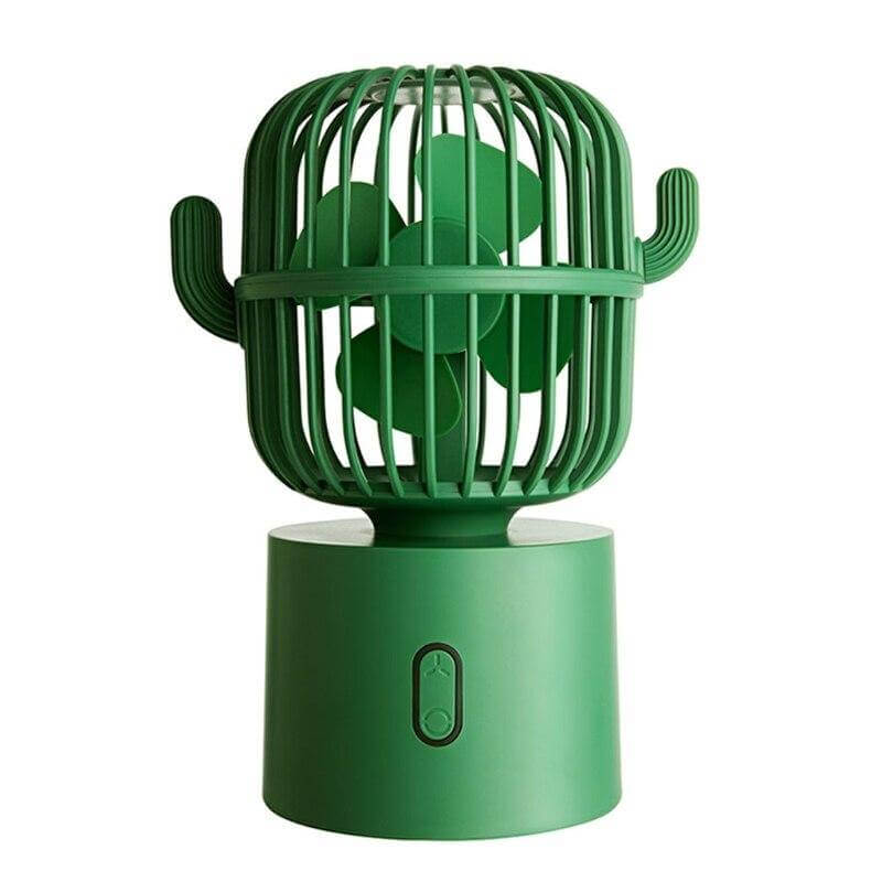 Rechargeable USB Portable Mini Cactus Fan